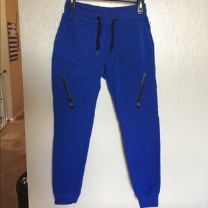 Blue joggers